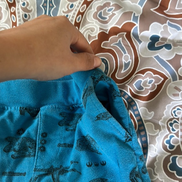 Star Wars blue side 5t (runs small) sweatpants with pockets - Picture 2 of 4